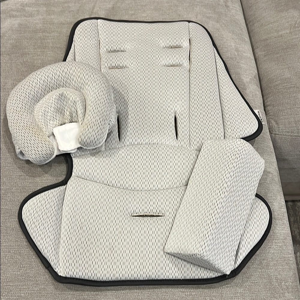 Uppa Baby Gray Baby Stroller Cushion Insert Set